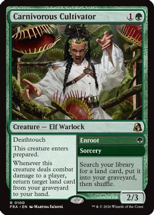 Carnivorous Cultivator (FRA-100) [Reality Fracture] Foil