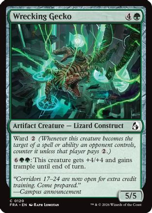 Wrecking Gecko (FRA-120) [Reality Fracture] Foil