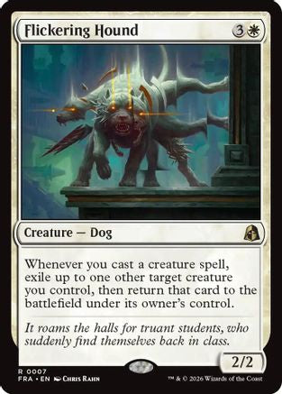 Flickering Hound (FRA-007) [Reality Fracture] Foil