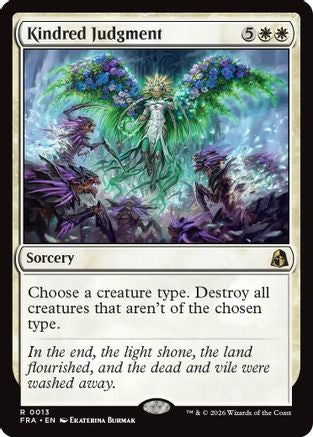 Kindred Judgment (FRA-013) [Reality Fracture] Foil