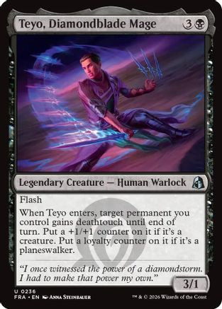 Teyo, Diamondblade Mage (FRA-236) [Reality Fracture]