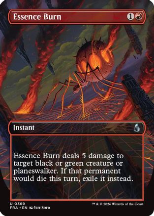 Essence Burn (Borderless) (FRA-369) [Reality Fracture]