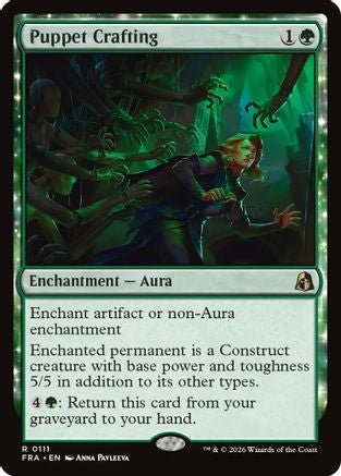 Puppet Crafting (FRA-111) [Reality Fracture] Foil