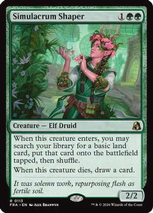 Simulacrum Shaper (FRA-113) [Reality Fracture] Foil