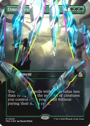 Omnipresence (Borderless) (Facet Foil) (FRA-459) [Reality Fracture] Foil