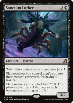 Sanctum Lurker (FRA-064) [Reality Fracture] Foil