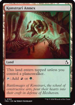 Konstrari Annex (FRA-183) [Reality Fracture] Foil