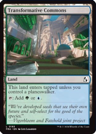 Transformative Commons (FRA-193) [Reality Fracture] Foil