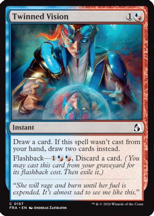 Twinned Vision (FRA-157) [Reality Fracture] Foil