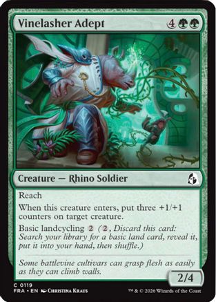 Vinelasher Adept (FRA-119) [Reality Fracture]