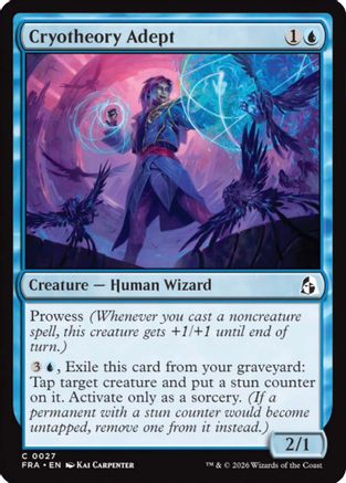 Cryotheory Adept (FRA-027) [Reality Fracture]