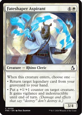 Fateshaper Aspirant (FRA-006) [Reality Fracture]