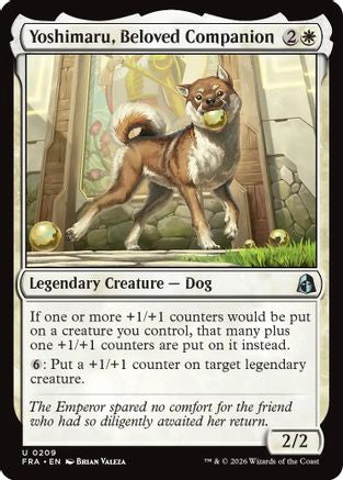 Yoshimaru, Beloved Companion (FRA-209) [Reality Fracture] Foil
