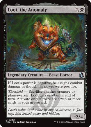 Loot, the Anomaly (FRA-232) [Reality Fracture] Foil