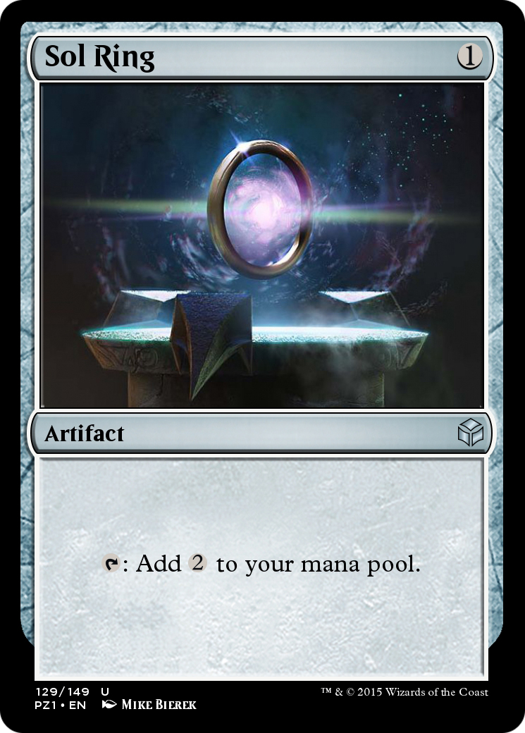 Sol Ring (PZ1-129) [Legendary Cube Prize Pack]