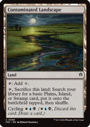 Contaminated Landscape (068) [Commander: Reality Fracture]