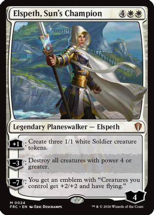 Elspeth, Sun's Champion (024) [Commander: Reality Fracture]