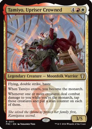 Tamiyo, Upriser Crowned (011) [Commander: Reality Fracture]