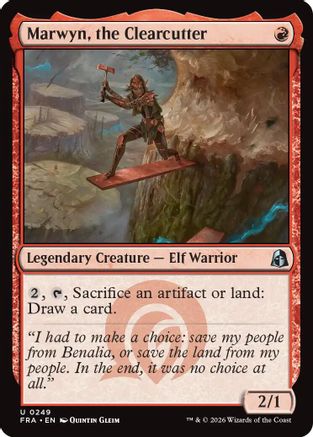 Marwyn, the Clearcutter (FRA-249) [Reality Fracture] Foil
