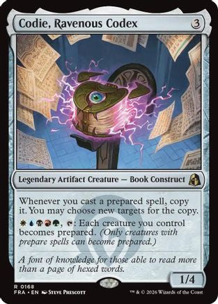 Codie, Ravenous Codex (FRA-168) [Reality Fracture] Foil