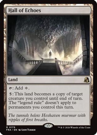 Hall of Echoes (FRA-179) [Reality Fracture] Foil