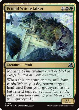 Primal Witchstalker (FRA-144) [Reality Fracture] Foil