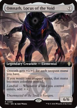Omnath, Locus of the Void (Extended Art) (088) [Commander: Reality Fracture]