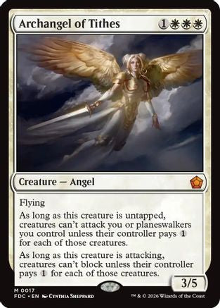 Archangel of Tithes (FDC-017) [Commander: Foundations]