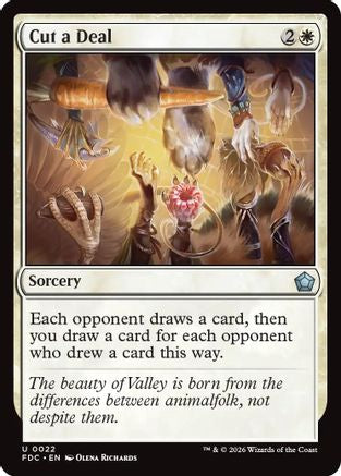 Cut a Deal (FDC-022) [Commander: Foundations]