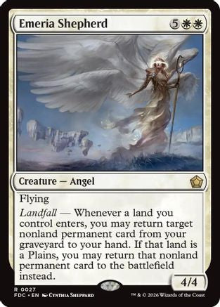 Emeria Shepherd (FDC-027) [Commander: Foundations]
