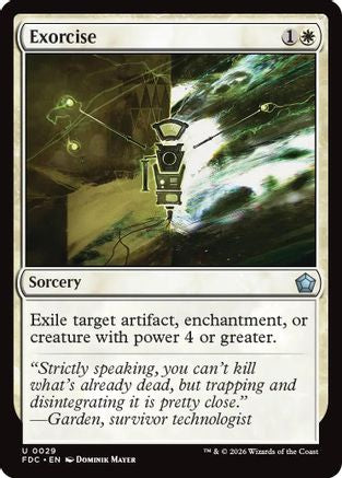 Exorcise (FDC-029) [Commander: Foundations]