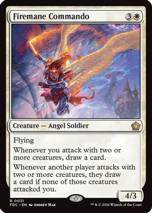 Firemane Commando (FDC-031) [Commander: Foundations]