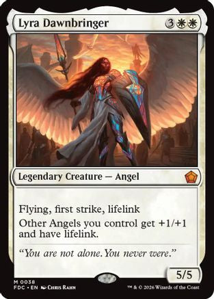 Lyra Dawnbringer (FDC-038) [Commander: Foundations]