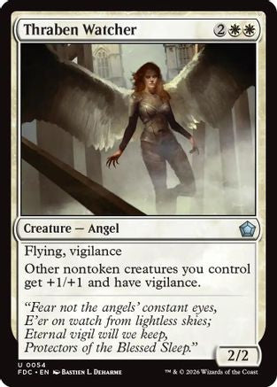 Thraben Watcher (FDC-054) [Commander: Foundations]