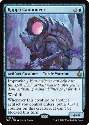 Kappa Cannoneer (FDC-064) [Commander: Foundations]