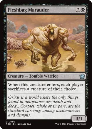 Fleshbag Marauder (FDC-099) [Commander: Foundations]