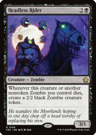 Headless Rider (FDC-106) [Commander: Foundations]