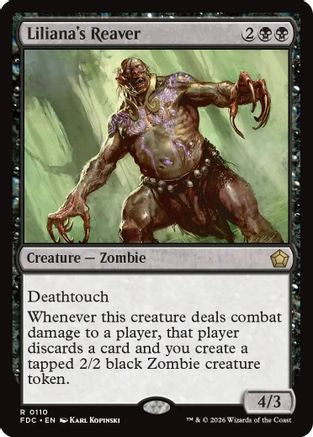 Liliana's Reaver (FDC-110) [Commander: Foundations]