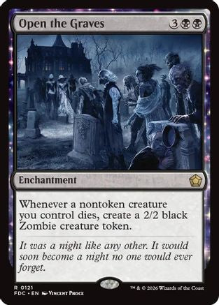 Open the Graves (FDC-121) [Commander: Foundations]