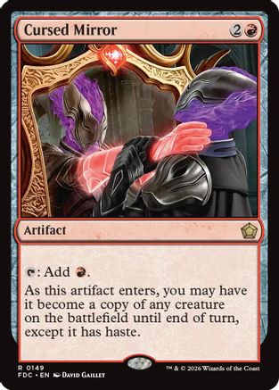 Cursed Mirror (FDC-149) [Commander: Foundations]