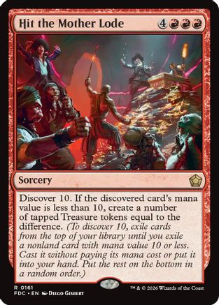 Hit the Mother Lode (FDC-161) [Commander: Foundations]