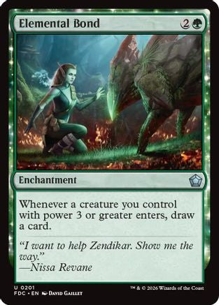 Elemental Bond (FDC-201) [Commander: Foundations]