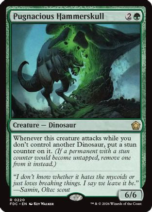 Pugnacious Hammerskull (FDC-220) [Commander: Foundations]