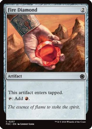 Fire Diamond (FDC-257) [Commander: Foundations]