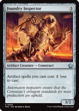 Foundry Inspector (FDC-259) [Commander: Foundations]
