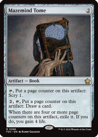 Mazemind Tome (FDC-268) [Commander: Foundations]