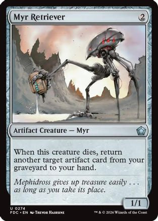 Myr Retriever (FDC-274) [Commander: Foundations]