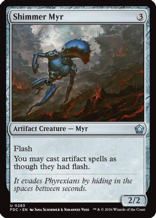 Shimmer Myr (FDC-283) [Commander: Foundations]