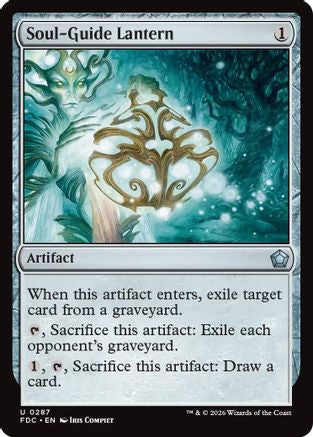 Soul-Guide Lantern (FDC-287) [Commander: Foundations]