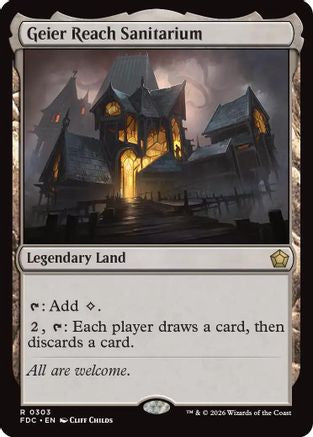 Geier Reach Sanitarium (FDC-303) [Commander: Foundations]